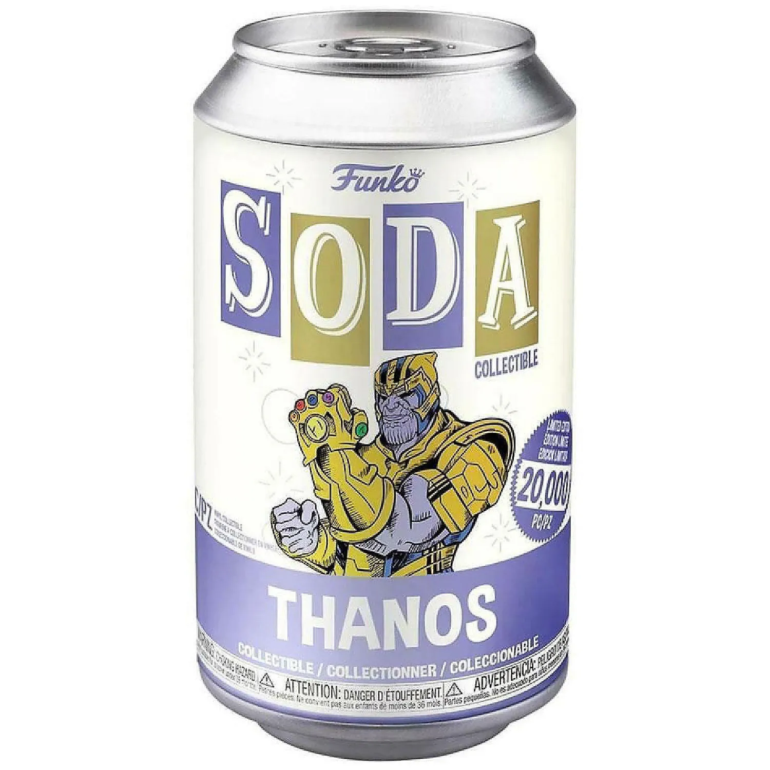 funko_soda_thanos_marvel__1.webp Oriental Trading Character Toys*Funko Soda Thanos Marvel Universe Non-Chase Avengers Mad Titan Villan Figure