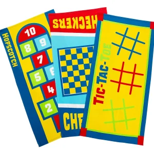 Game Beach Towels – 3 Pc.<Oriental Trading Online