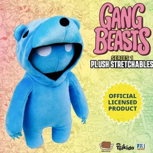 Oriental Trading Character Toys*Gang Beasts Blue Bear Costume Plush 16