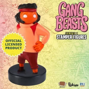 Oriental Trading Character Toys*Gang Beasts Ink Stamper 12Pk Wrestler Bear Chicken Party Cake Favors Pmi International