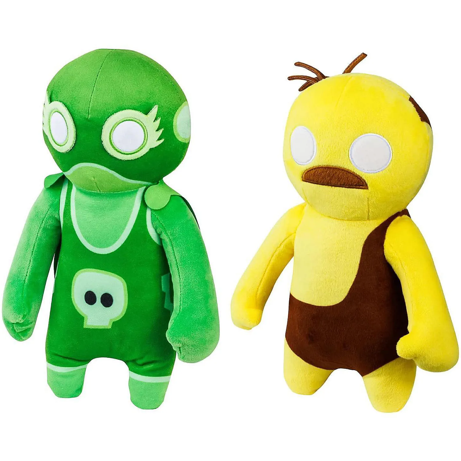 gang_beasts_yellow_and_gr_0.webp Oriental Trading Character Toys*Gang Beasts Yellow And Green Wrestler Plush 2Pk 12" Game Character Doll Figure Pmi International