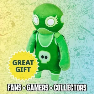 Oriental Trading Character Toys*Gang Beasts Yellow And Green Wrestler Plush 2Pk 12