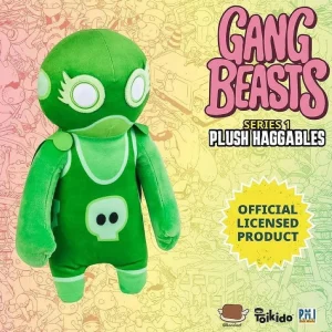 Oriental Trading Character Toys*Gang Beasts Yellow And Green Wrestler Plush 2Pk 12