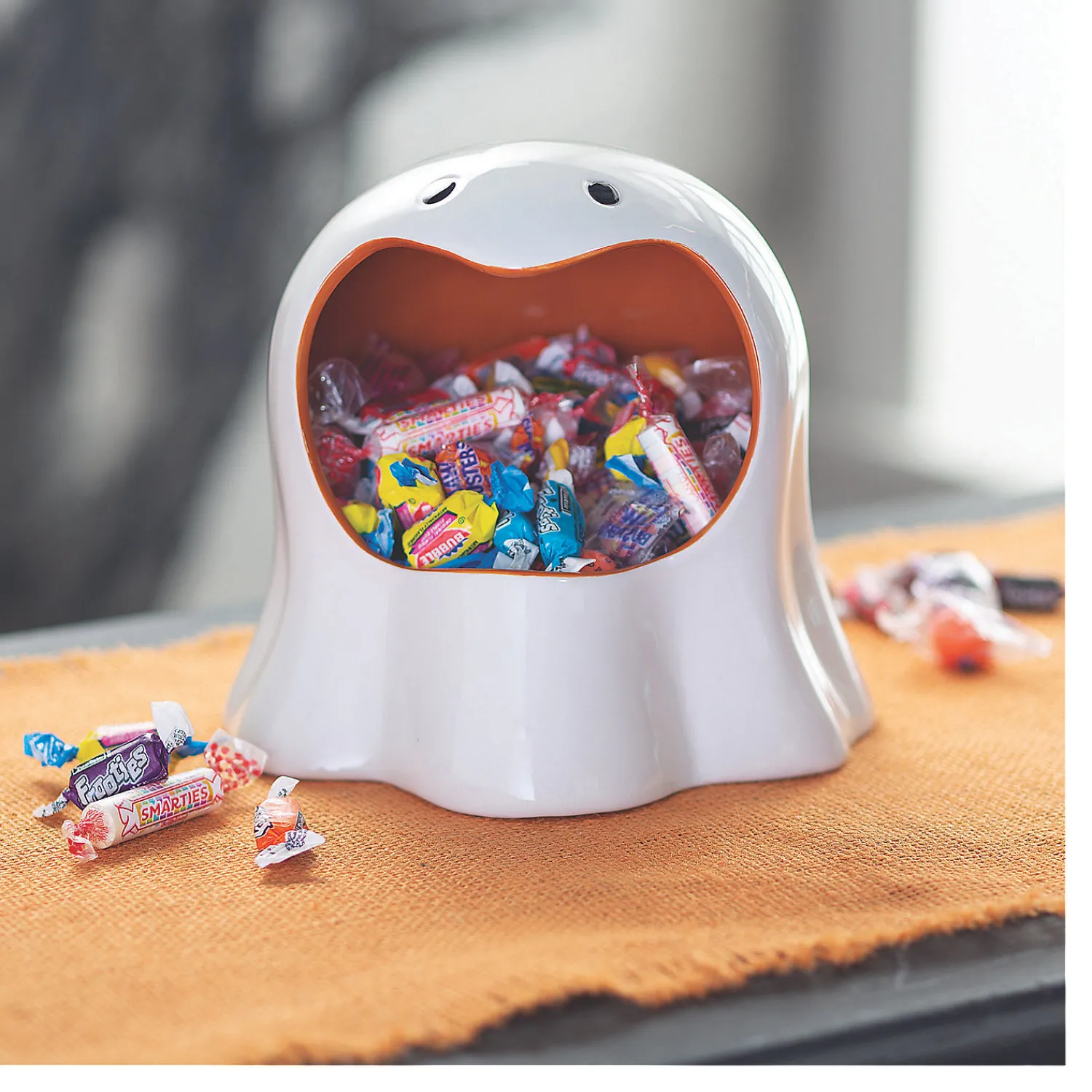 ghost_ceramic_candy_dish_0.webp Ghost Ceramic Candy Dish<Oriental Trading Shop