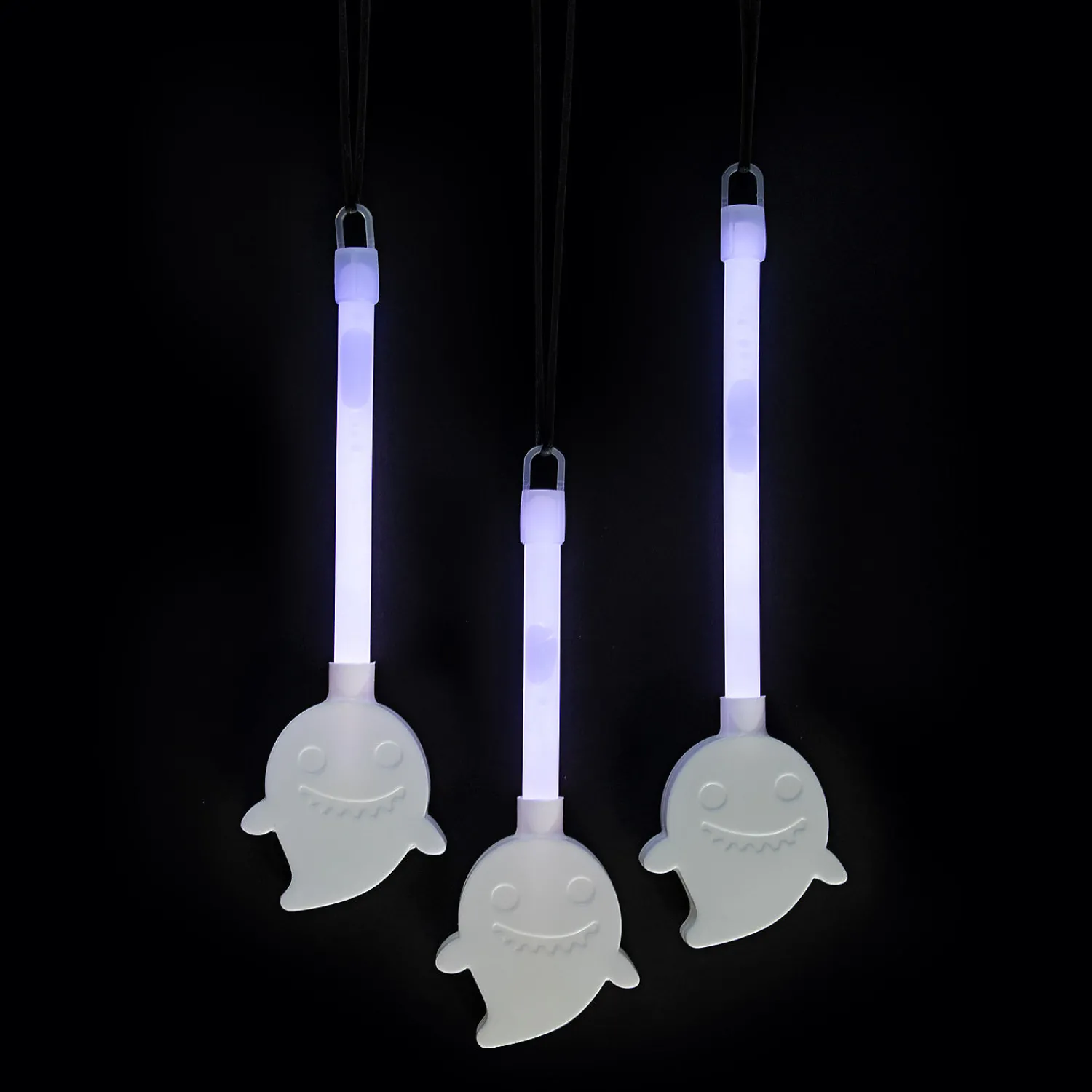 ghost_character_necklaces_0.webp Oriental Trading Glow Jewelry*Ghost Character Necklaces With Glow Stick - 12 Pc.