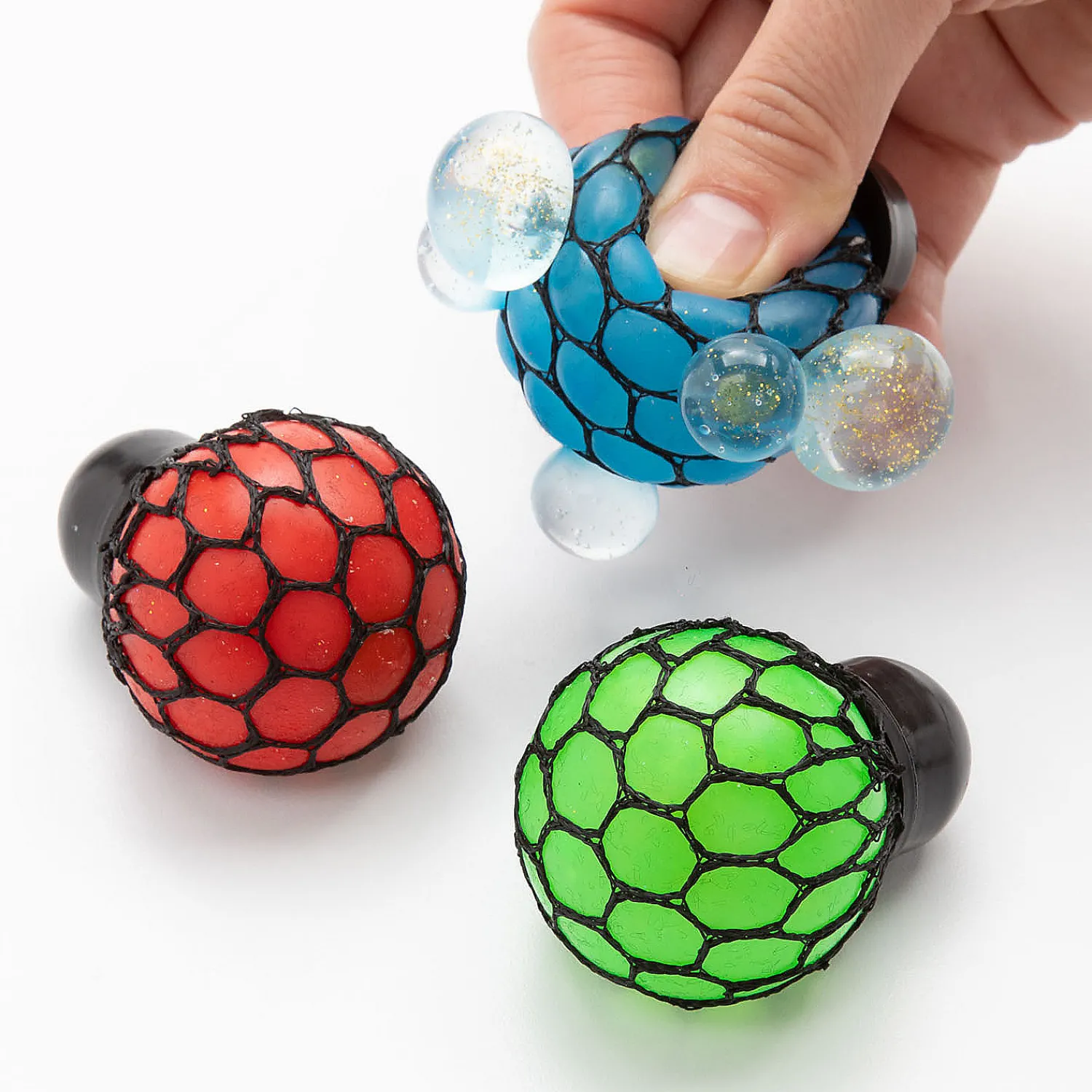 glitter_mini_squeeze_ball_0.webp Oriental Trading Putty & Squishy Toys*Glitter Mini Squeeze Balls - 24 Pc.