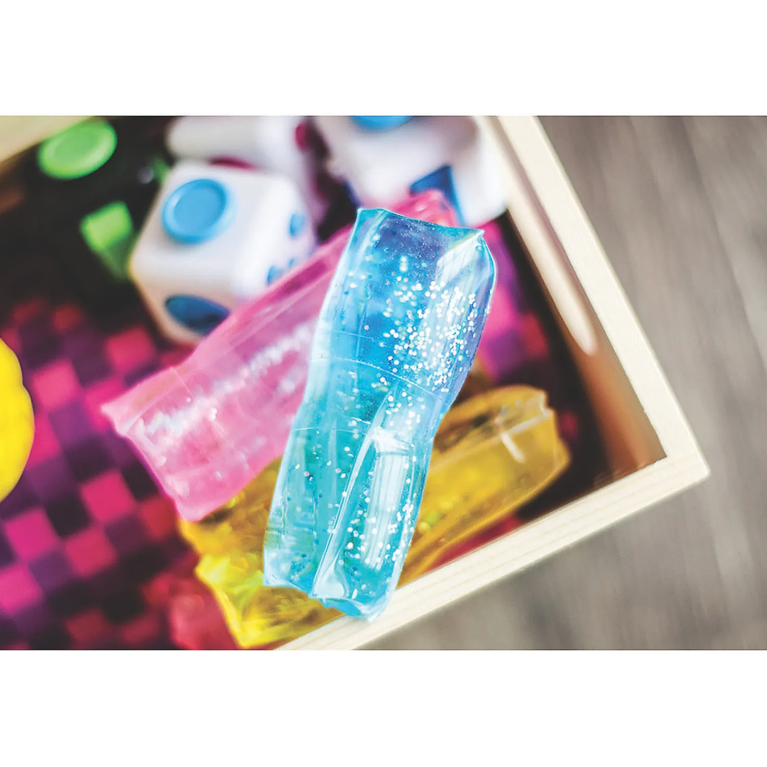 glitter_water_tubes___pc_1.webp Oriental Trading Putty & Squishy Toys*Glitter Water Tubes - 12 Pc.