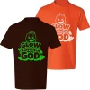 Glow-In-The-Dark Glow With God Youth T-Shirt<Oriental Trading Fashion