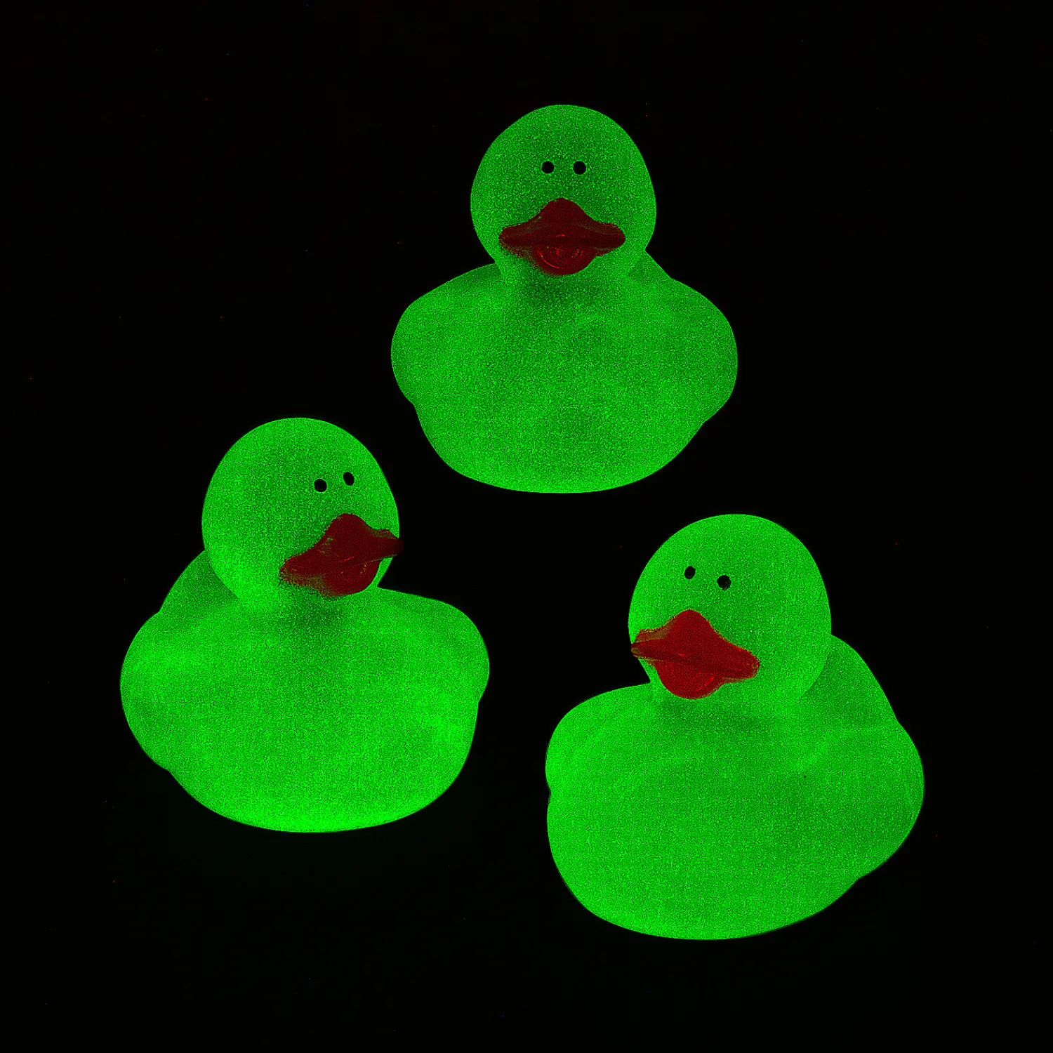 glowinthedark_rubber_duck_1.webp Oriental Trading Rubber Duckies*Glow-In-The-Dark Rubber Ducks - 12 Pc.