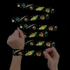 Oriental Trading Glow Jewelry*Glow-In-The-Dark Space Slap Bracelets - 12 Pc.