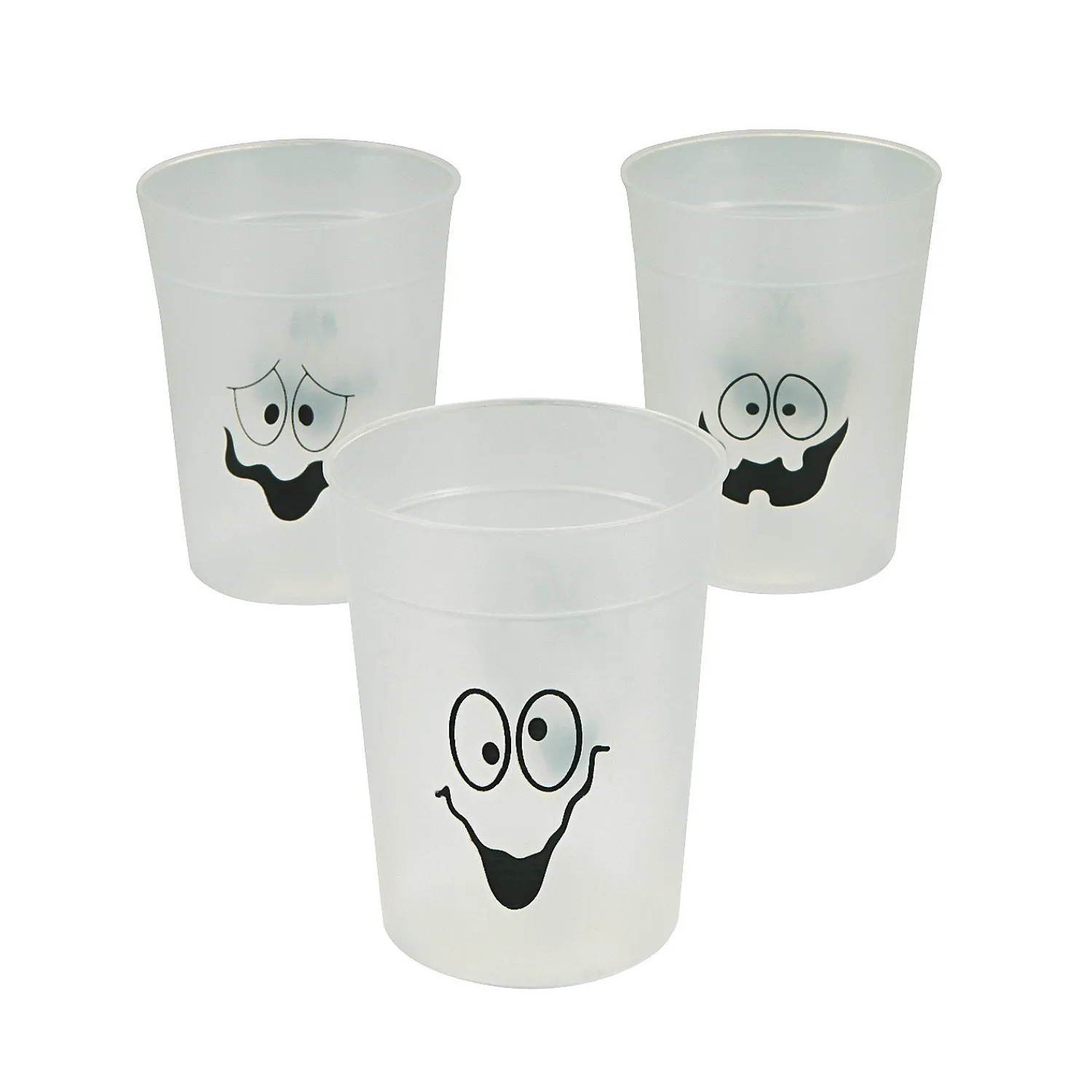 glowinthedark_spooky_face_1.webp Glow-In-The-Dark Spooky Face Halloween Bpa-Free Plastic Cups - 12 Ct.<Oriental Trading Cheap