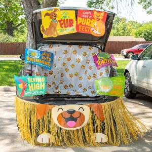 God Cares Fur You Trunk-Or-Treat Decorating Kit - 8 Pc.<Oriental Trading Clearance