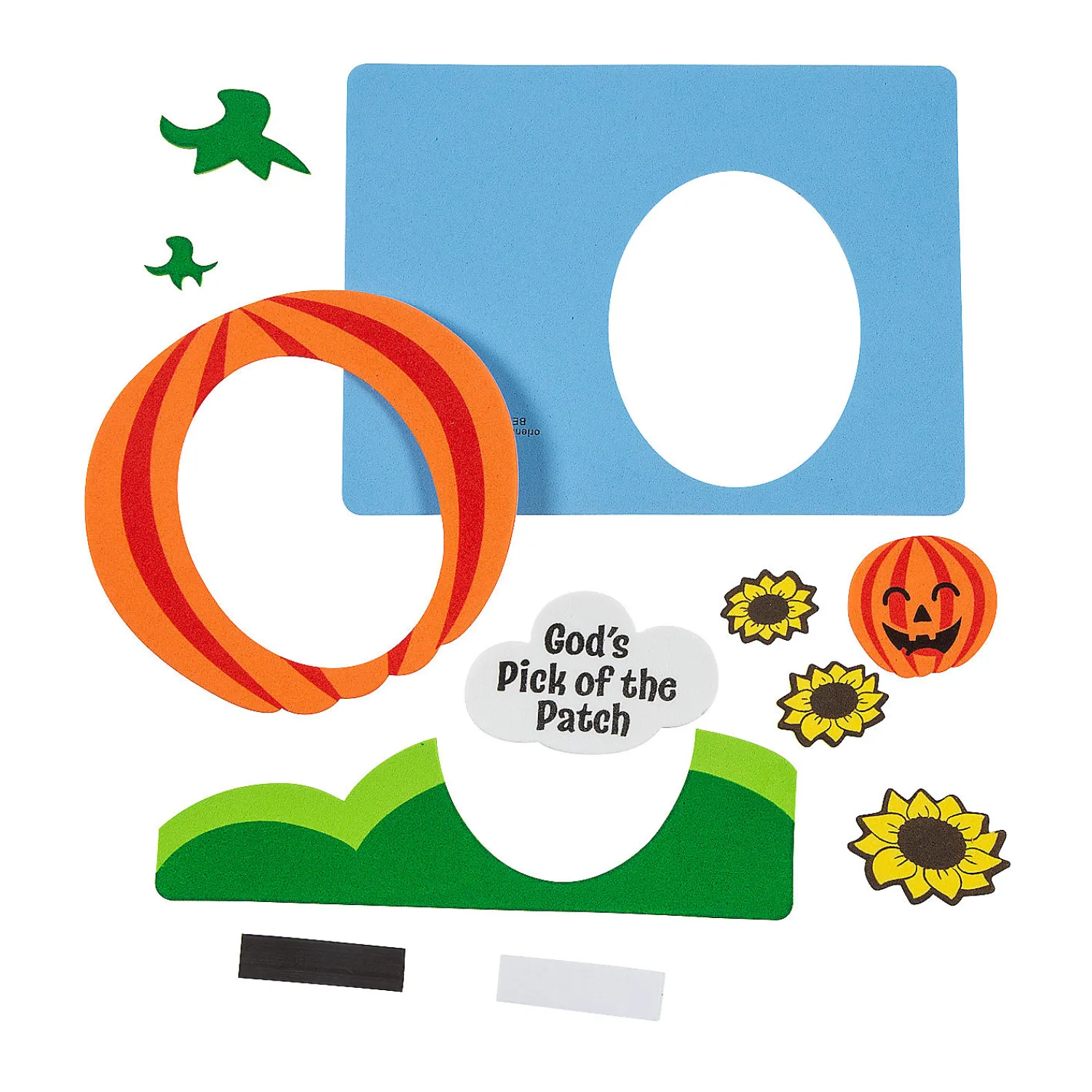 gods_pick_of_the_patch_pi_1.webp God's Pick Of The Patch Picture Frame Magnet Craft Kit - Makes 12<Oriental Trading Online