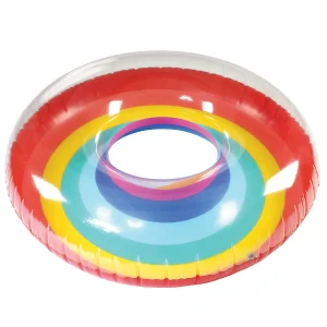 Gofloats Rainbow Party Tube Inflatable Raft<Oriental Trading Best