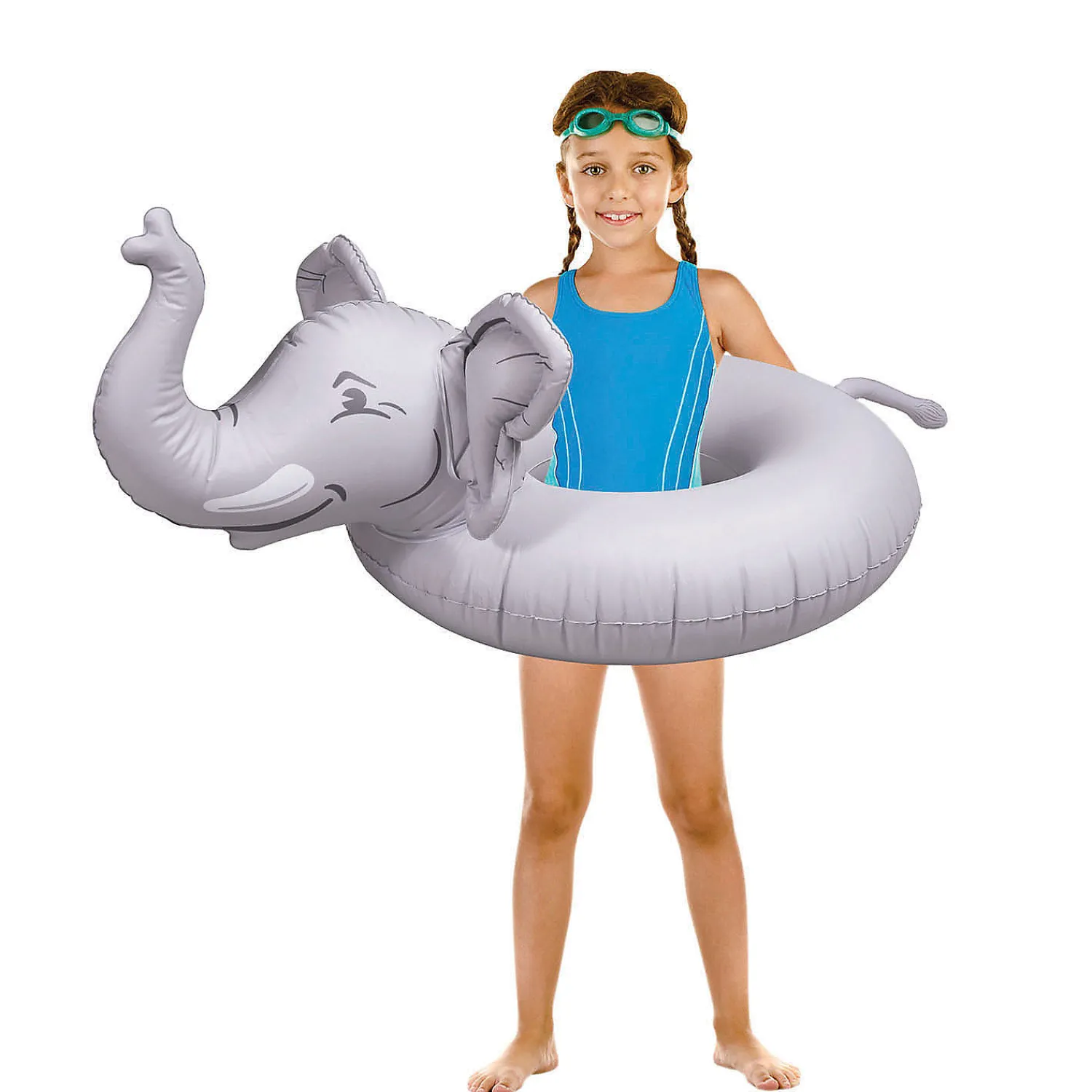 gofloats_trunks_the_eleph_0.webp Gofloats 'Trunks The Elephant' Jr Pool Float Party Tube<Oriental Trading Cheap