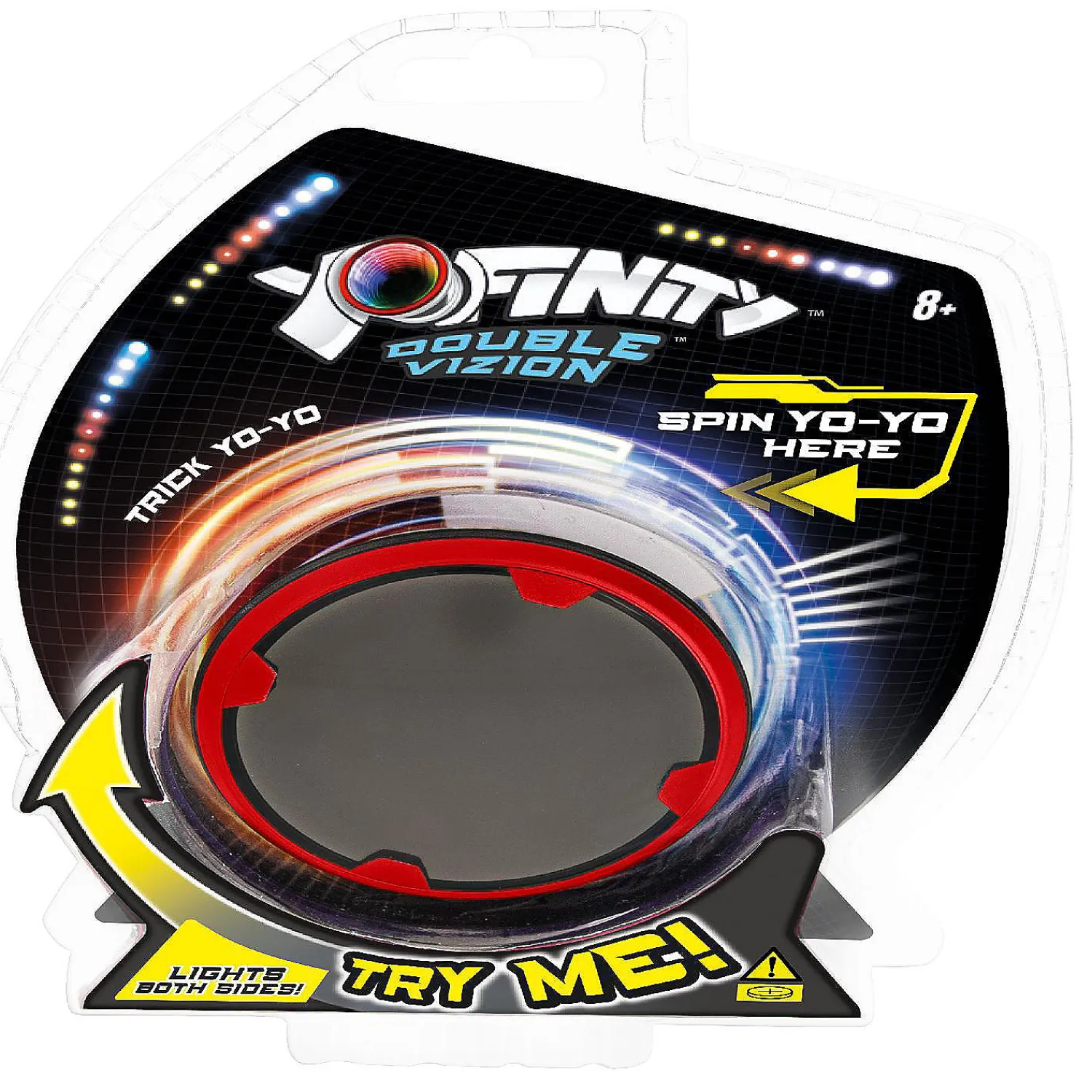 goliath_yofinity_double_v_0.webp Oriental Trading Yo-Yos*Goliath Yofinity Double Vizion Red - Trick Light-Up Yo-Yo With Led Lights And Infinity Mirror On Both Sides - Ages 8 And Up