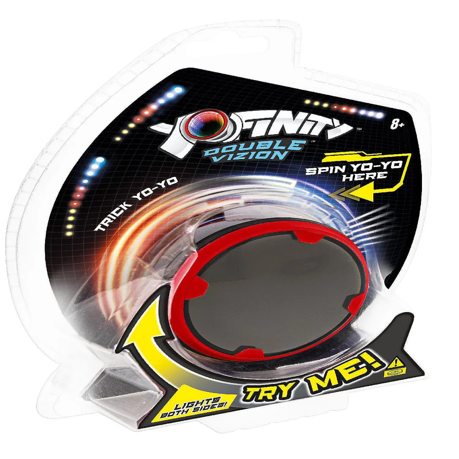goliath_yofinity_double_v_1.webp Oriental Trading Yo-Yos*Goliath Yofinity Double Vizion Red - Trick Light-Up Yo-Yo With Led Lights And Infinity Mirror On Both Sides - Ages 8 And Up