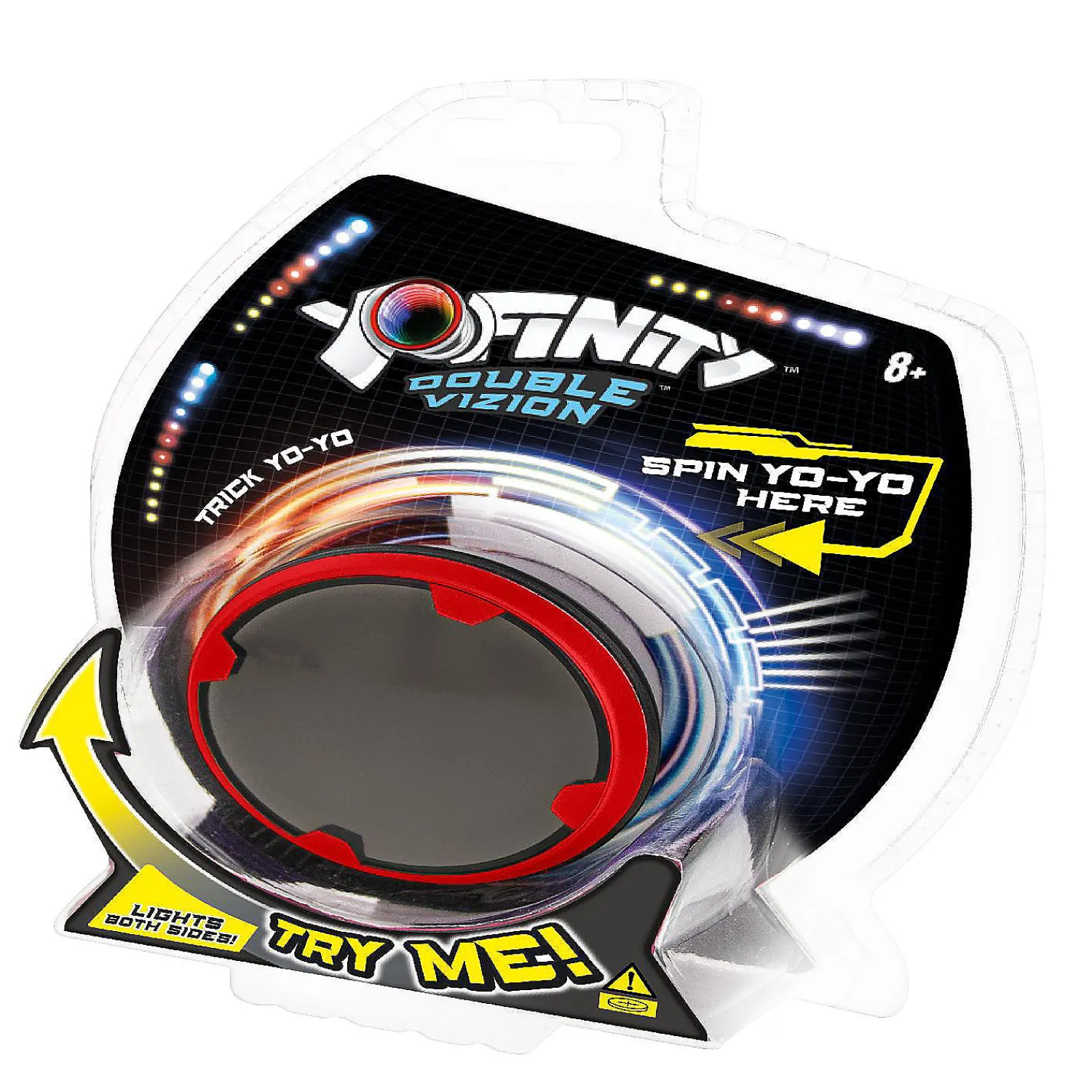 goliath_yofinity_double_v_2.webp Oriental Trading Yo-Yos*Goliath Yofinity Double Vizion Red - Trick Light-Up Yo-Yo With Led Lights And Infinity Mirror On Both Sides - Ages 8 And Up