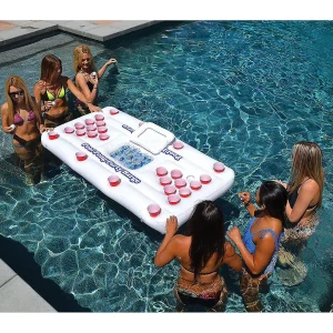 Gopong Pool Party Barge Floating Beer Pong Table<Oriental Trading Fashion
