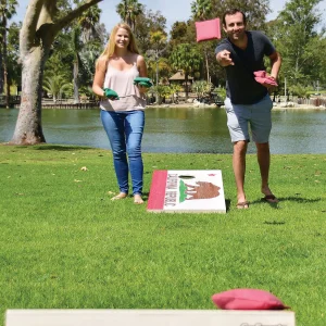 Gosports California Flag Regulation Size Wooden Cornhole Set<Oriental Trading Cheap