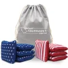 Gosports Dual Sided Cornhole Bean Bags | Slide & Stop Regulation Tournament Bean Bags Set Of 8<Oriental Trading Flash Sale