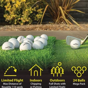 Gosports Foam Flight Practice Golf Balls 24 Pack - White<Oriental Trading Hot