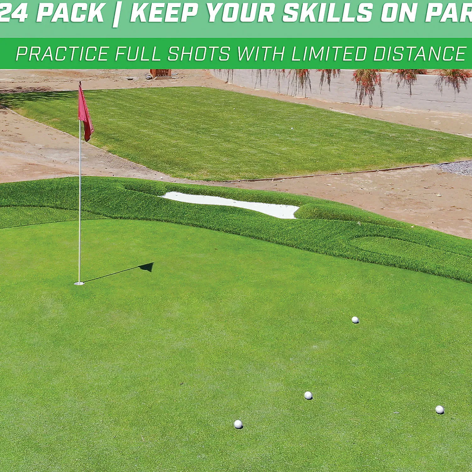 gosports_foam_flight_prac_4.webp Gosports Foam Flight Practice Golf Balls 24 Pack - White<Oriental Trading Hot
