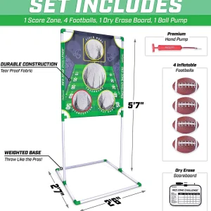 Gosports Red Zone Challenge Football Toss Game<Oriental Trading Outlet
