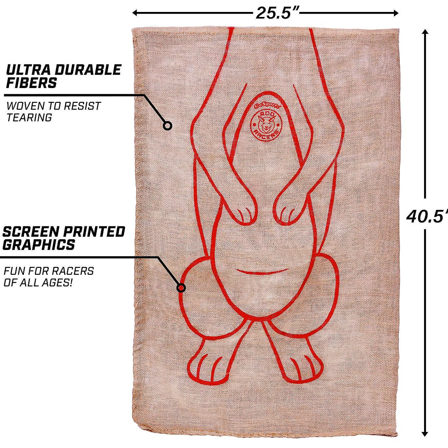 gosports_roo_racers_sack__1.webp Gosports Roo Racers Sack Race Game 6 Pack - Xl Size Burlap Potato Sack Races For Kids & Adults<Oriental Trading Cheap