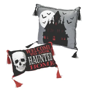 Gothic Pillow Set Halloween Decoration - 2 Pc.<Oriental Trading Cheap