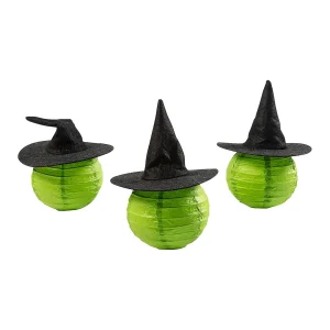 Green Witch Paper Lantern Craft Kit - Makes 12<Oriental Trading Outlet