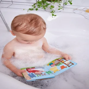Oriental Trading Play Sets*Haba Animal Wash Day - Magic Bath Book - Wipe With Warm Water And The 