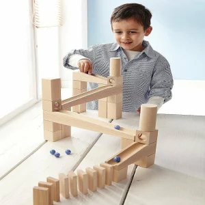 Oriental Trading Play Sets*Haba Ball Track Starter Set - 44 Piece Wooden Marble Run