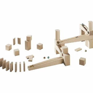 Oriental Trading Play Sets*Haba Ball Track Starter Set - 44 Piece Wooden Marble Run
