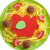 Oriental Trading Play Sets*Haba Biofino Spaghetti Bolognese Polyester Pasta And Meatballs - For Pretend Role Play Dinner Fun