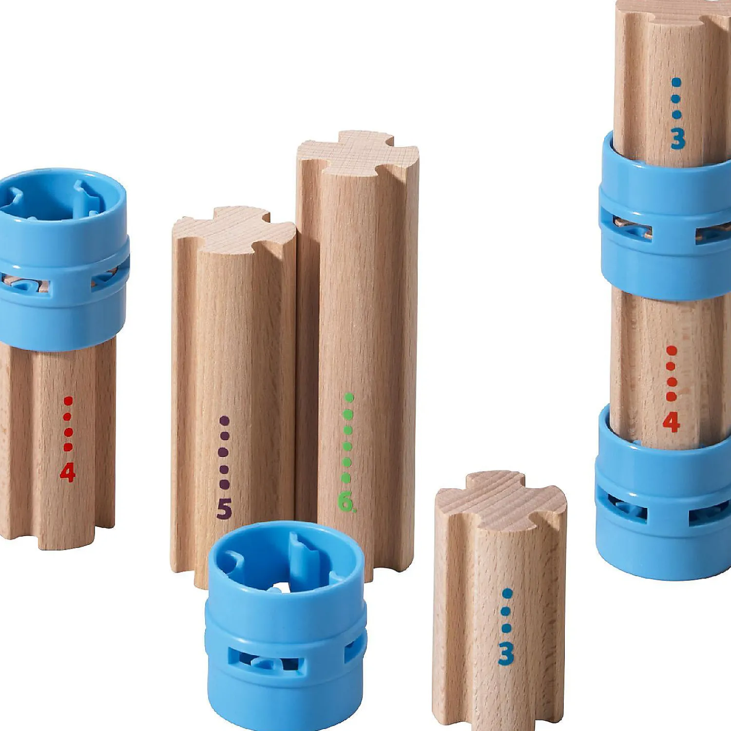 haba_kullerbu_expansion_s_1.webp Oriental Trading Toy Cars*Haba Kullerbu Expansion Set - Columns - 10 Piece Set For Creating Higher Ball Track Layouts