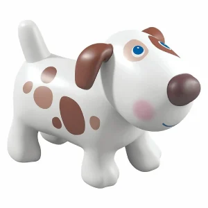 Oriental Trading Character Toys*Haba Little Friends Dog Lucky - Pet Toy Figure With Doghouse & Wooden Bones