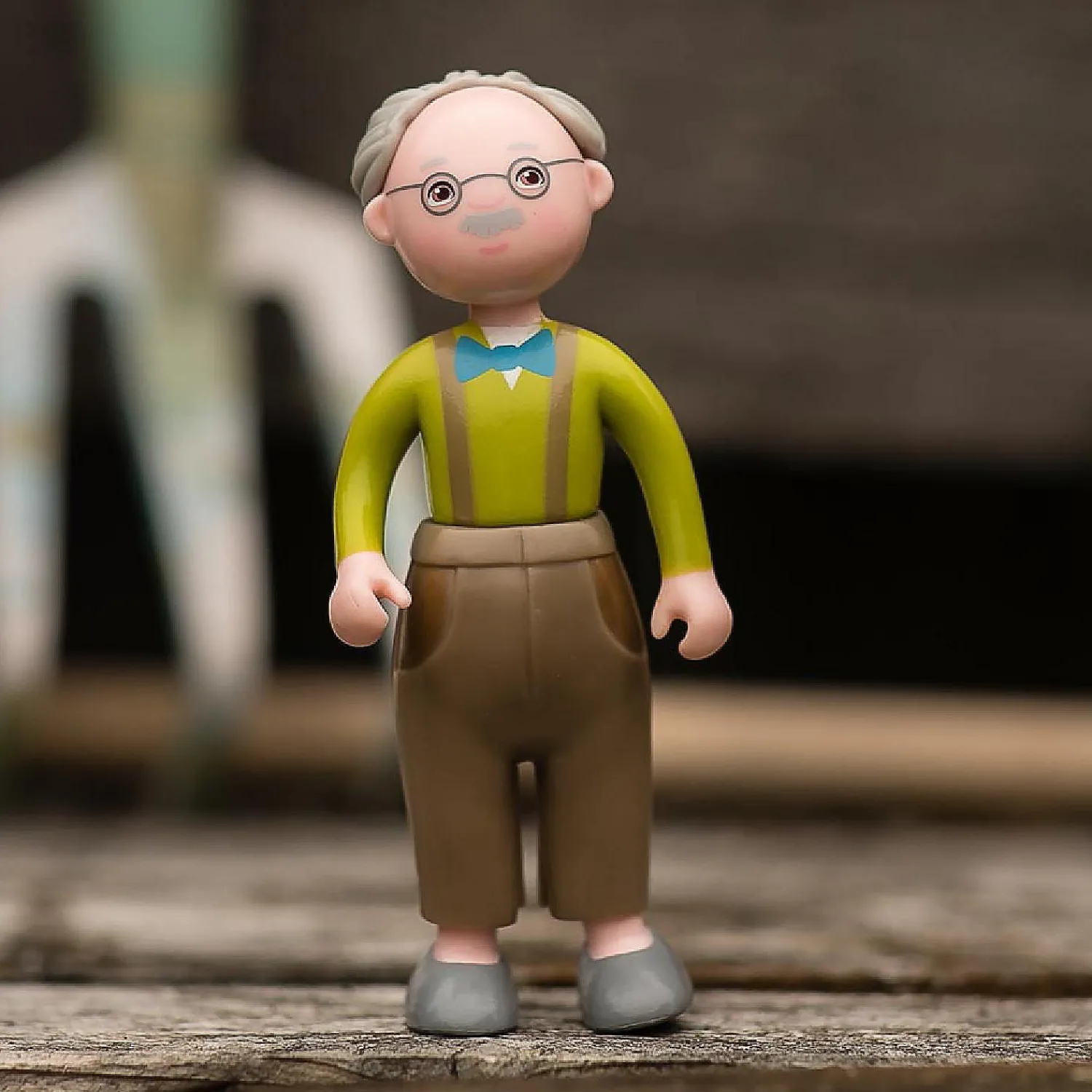 haba_little_friends_grand_1-1.webp Oriental Trading Character Toys*Haba Little Friends Grandpa Kurt - 4.5" Dollhouse Toy Figure