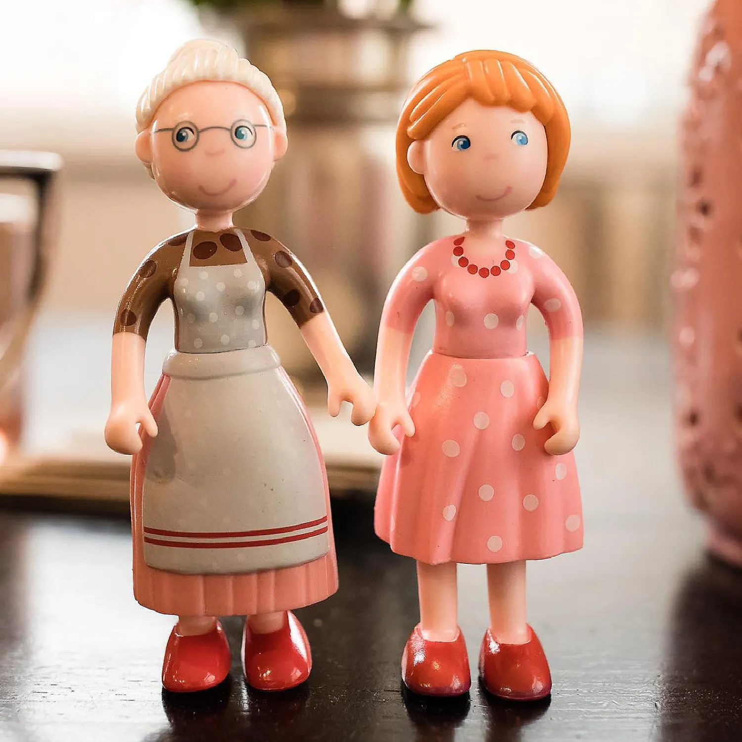 haba_little_friends_grand_2.webp Oriental Trading Character Toys*Haba Little Friends Grandma Elli - 4.5" Dollhouse Toy Figure