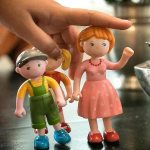 Oriental Trading Character Toys*Haba Little Friends Mom Katrin - 4.5" Dollhouse Toy Doll Figure