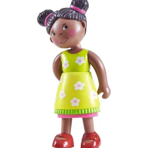 Oriental Trading Character Toys*Haba Little Friends Naomi - 3.75" Girl Dollhouse Toy Figure With Pig Tails