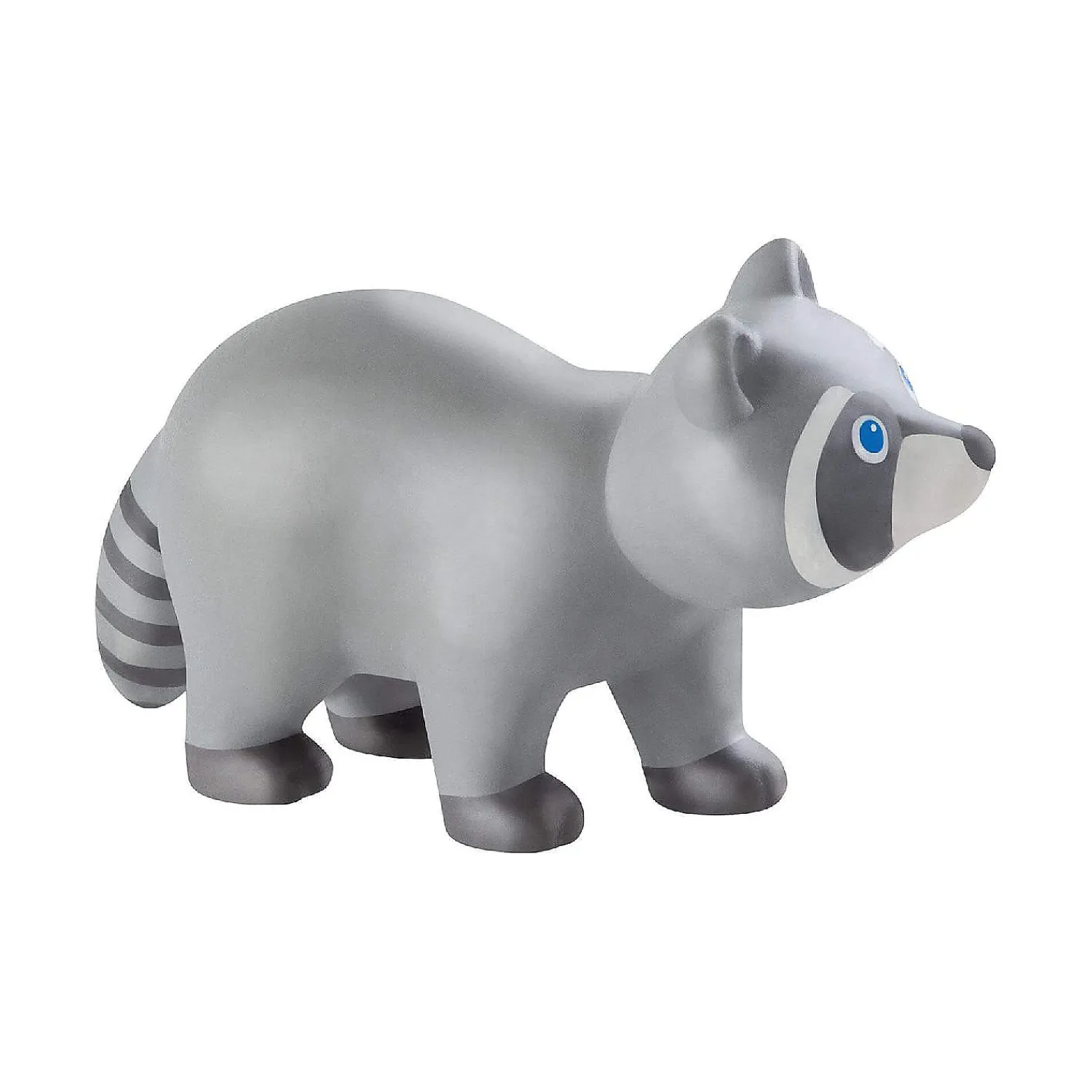 haba_little_friends_racco_1.webp Oriental Trading Character Toys*Haba Little Friends Raccoon - Chunky Plastic Forest Animal Toy Figure