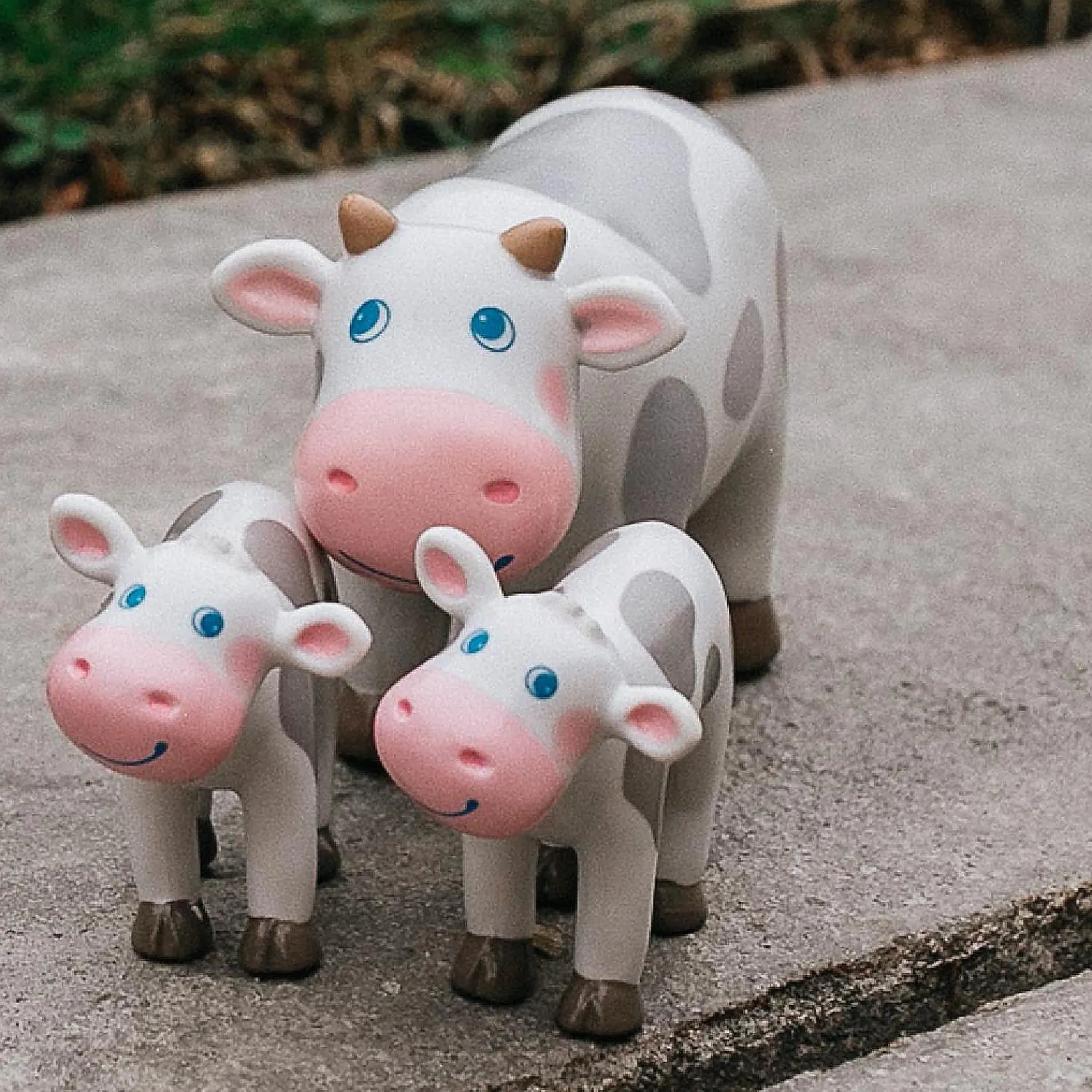 haba_little_friends_spott_2.webp Oriental Trading Character Toys*Haba Little Friends Spotted Calf - 2.75" Holstein Farm Animal Toy Figure
