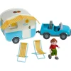 Oriental Trading Play Sets*Haba Little Friends Vacation Camper Play Set With All Terrain Push & Go Vehicle, 2 Lawn Chairs And 4" Bendy Boy