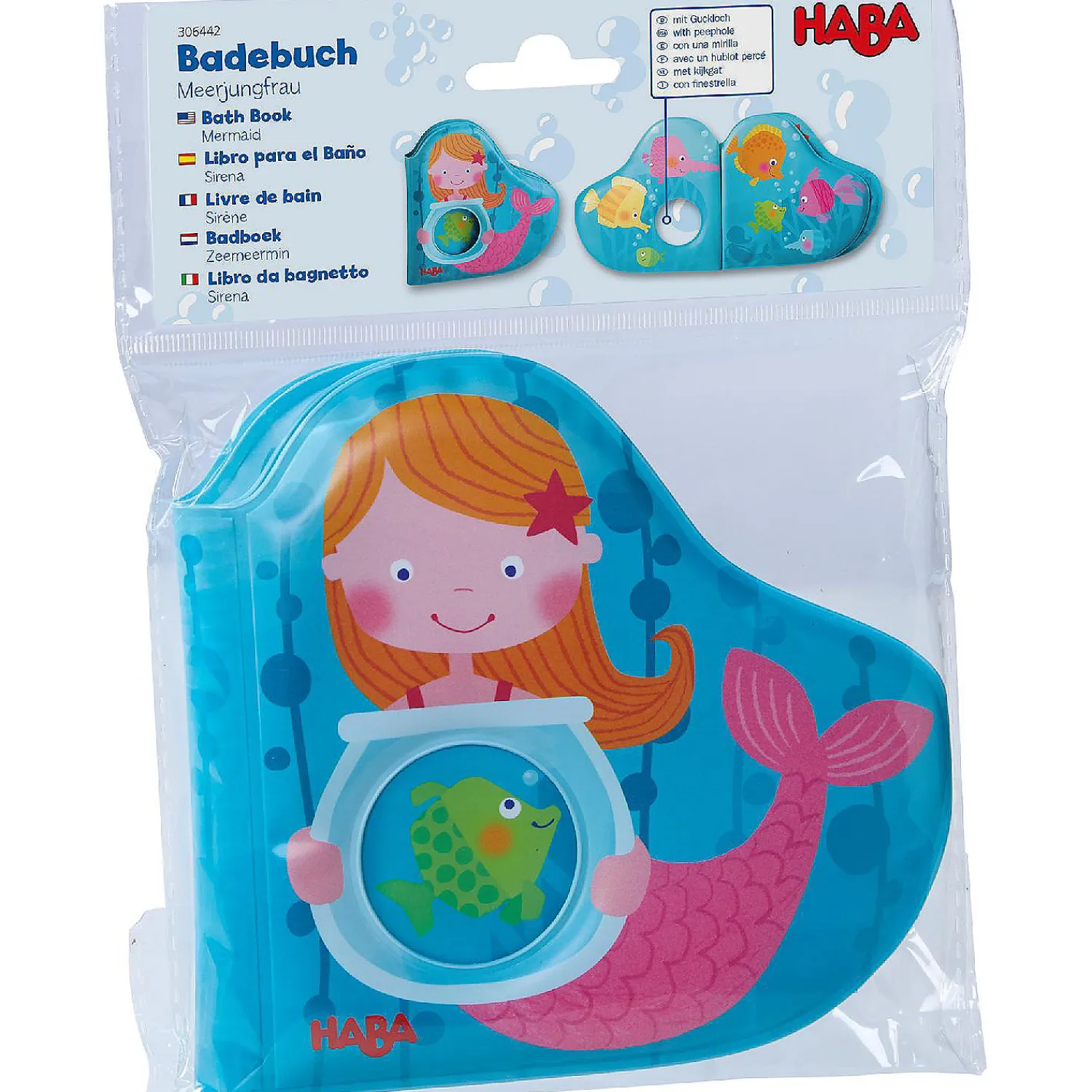 haba_mermaid_bath_book__g_2.webp Oriental Trading Play Sets*Haba Mermaid Bath Book - Great For Bathtub And Kiddy Pool