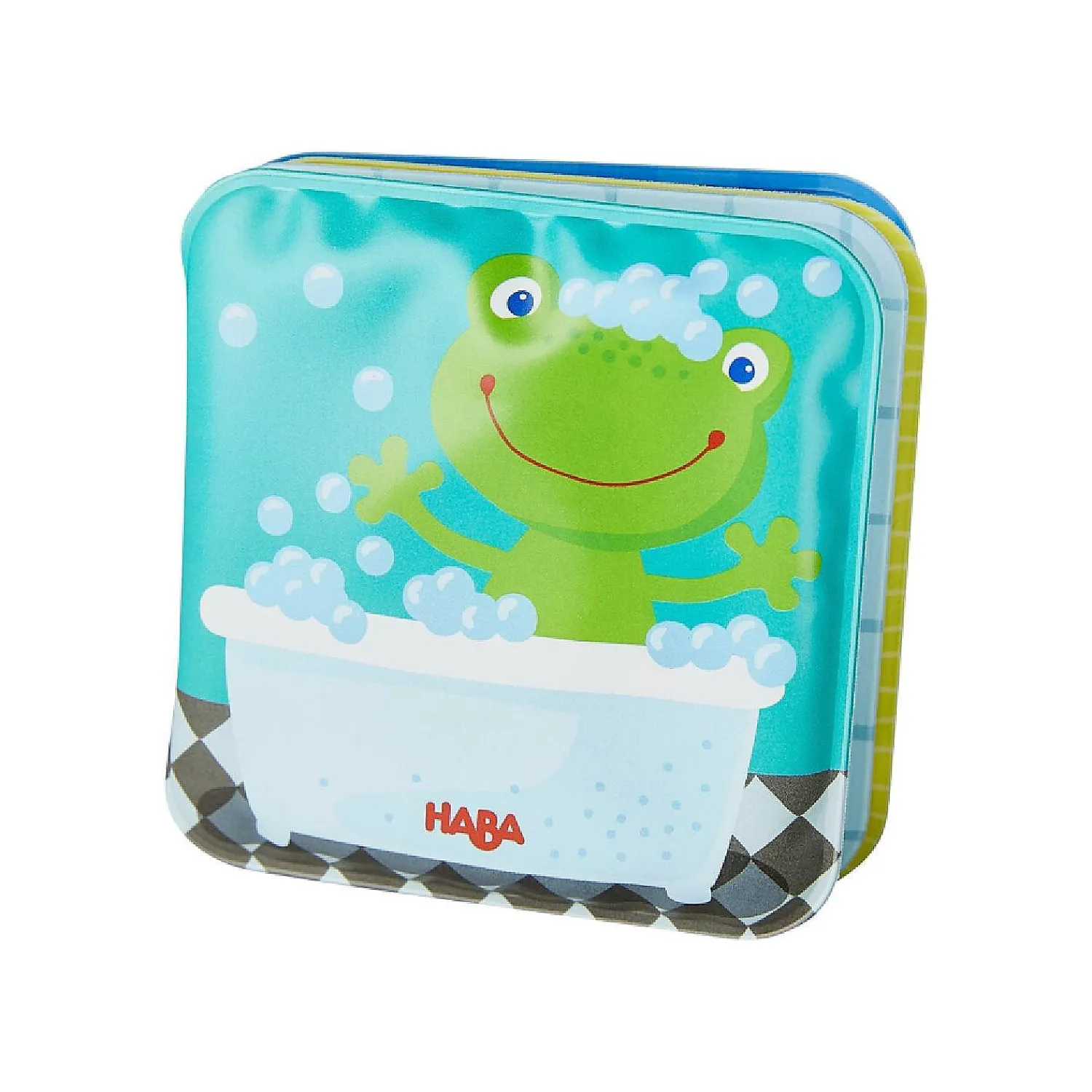 haba_mini_bathtime_book_f_0.webp Oriental Trading Play Sets*Haba Mini Bathtime Book Fritz The Frog With Rattling Effect - Great For Bathtime Or Wading Pool
