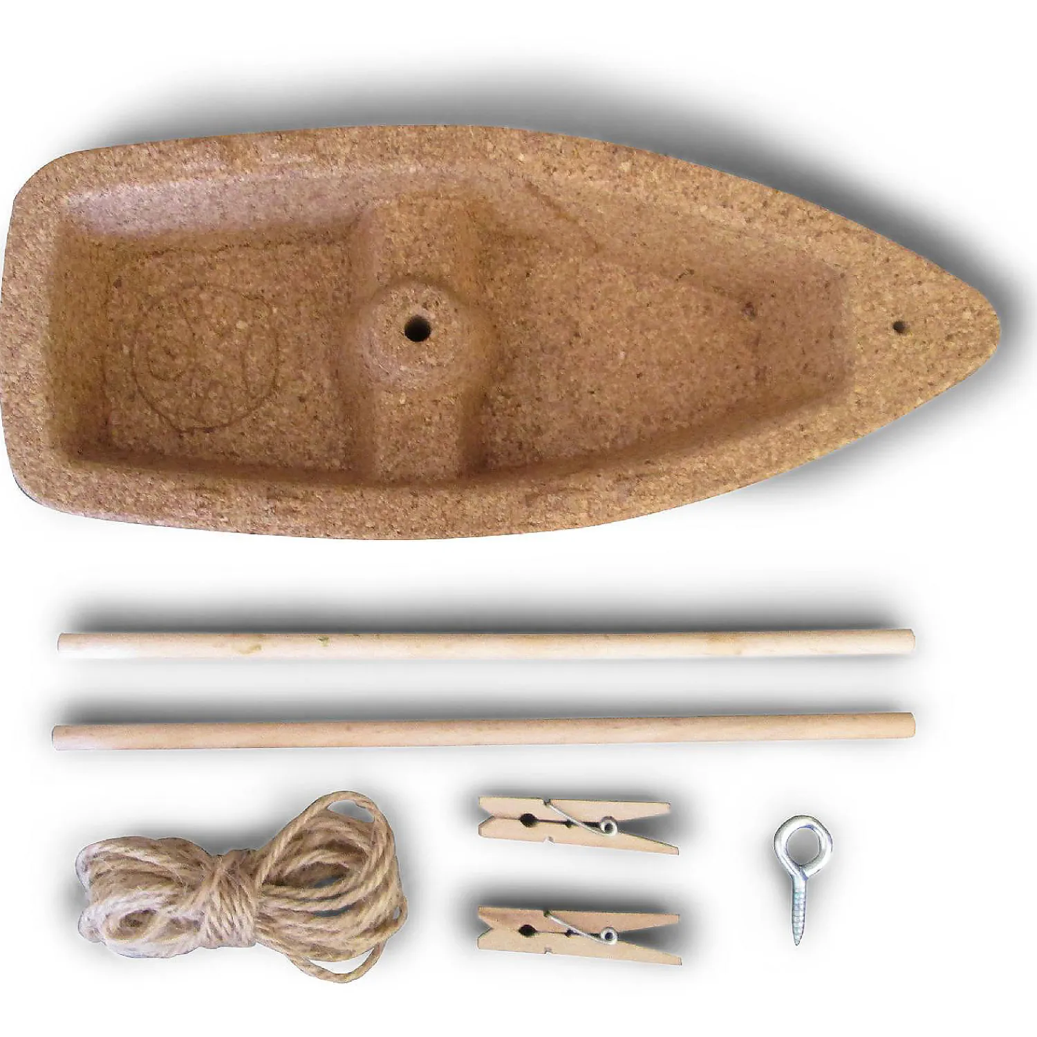 haba_terra_kids_cork_boat_2.webp Oriental Trading Pretend Play*Haba Terra Kids Cork Boat - Easy To Assemble And Upgrade With Materials Found In Nature - Diy Fun For Young And Old