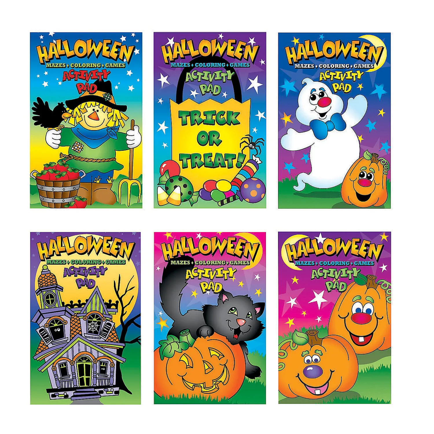 halloween_activity_pads___0.webp Halloween Activity Pads - 12 Pc.<Oriental Trading Clearance