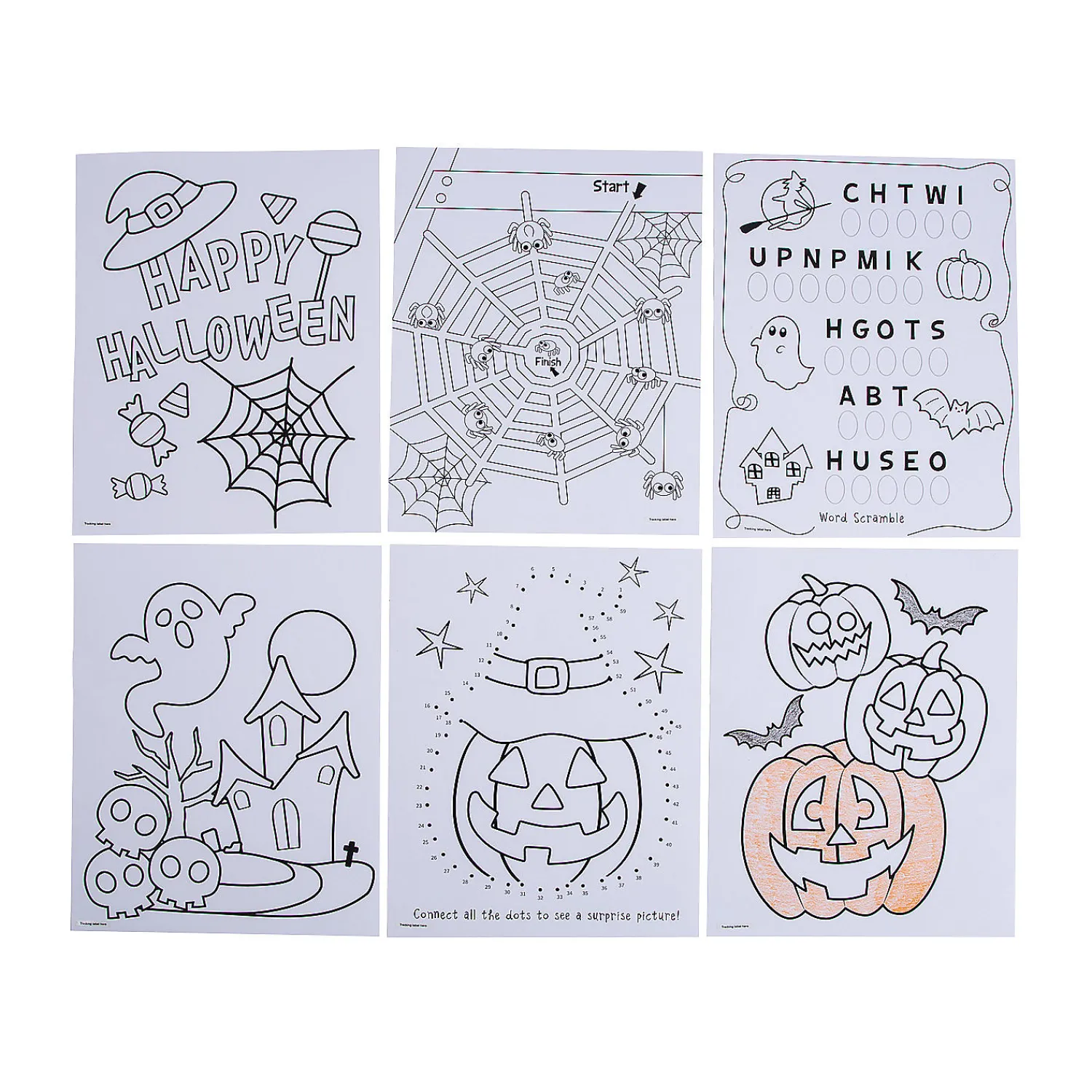 halloween_activity_sheets_0.webp Oriental Trading Activity Books*Halloween Activity Sheets - 25 Pcs.