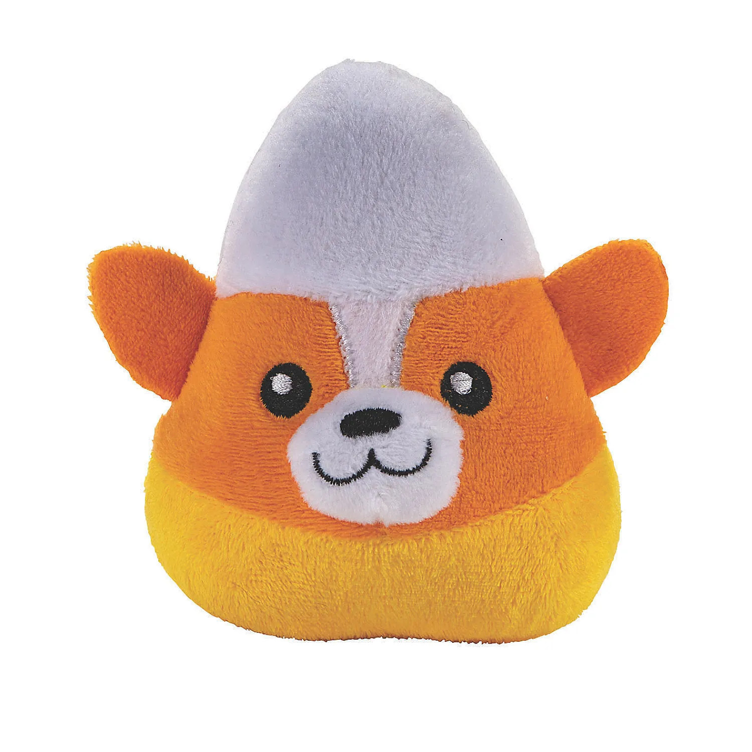 halloween_candy_corn_stuf_0.webp Oriental Trading Stuffed Animals & Plush Toys*Halloween Candy Corn Stuffed Corgis - 12 Pc.